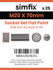 Simfix product label - 913A220070-T