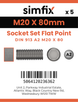 Simfix product label - 913A220080-D
