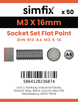 Simfix product label - 913A403016-T