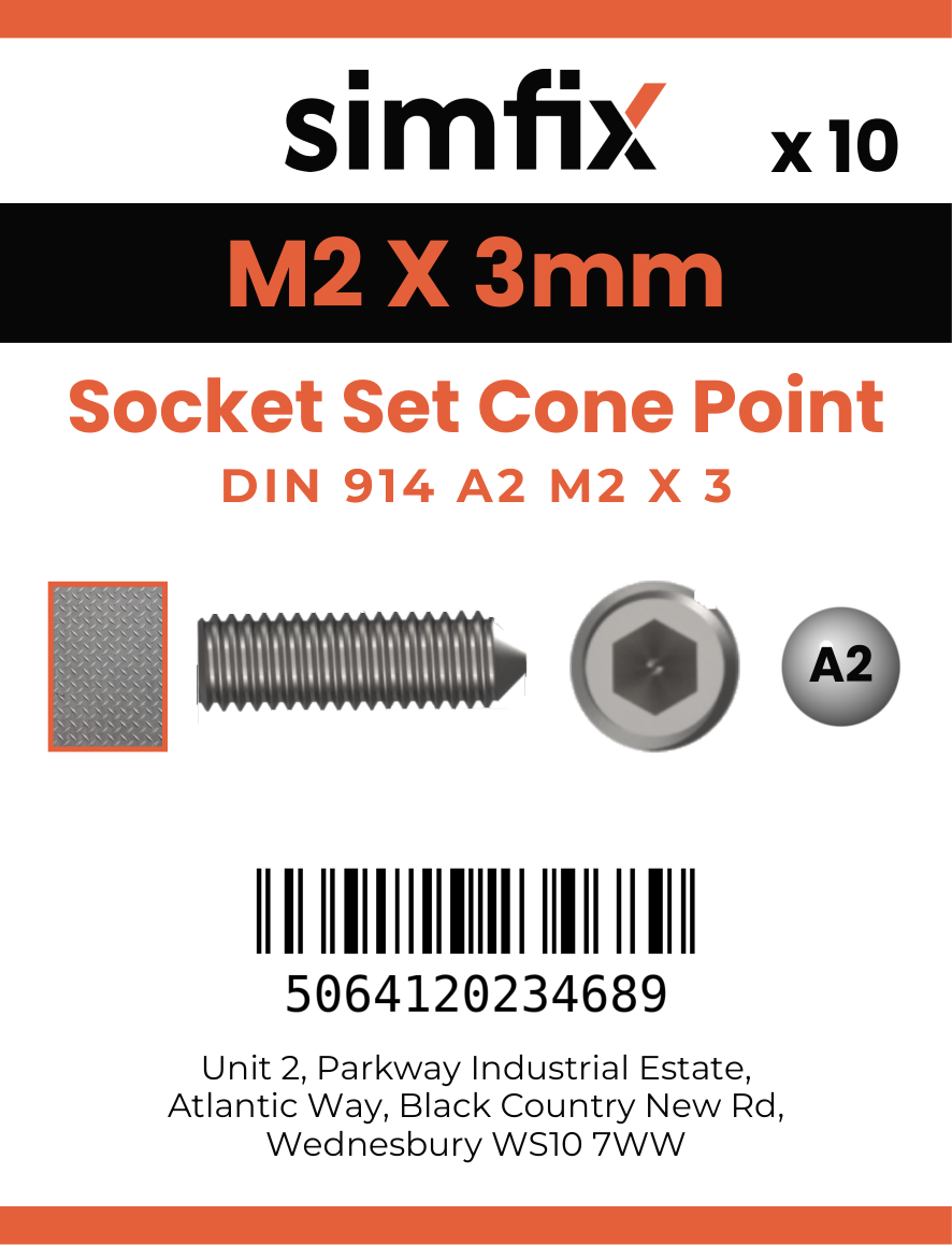 Simfix product label - 914A202003-D
