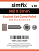 Simfix product label - 914A202003-D