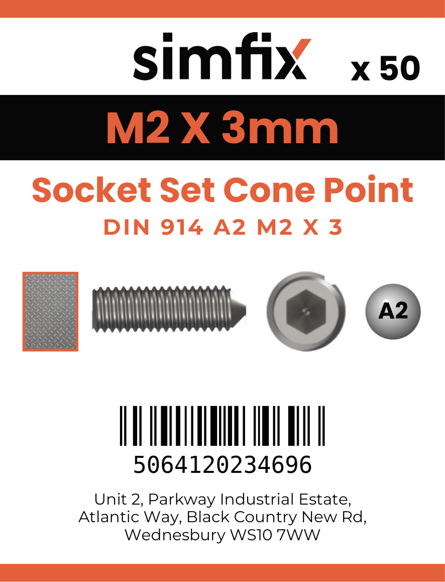 Simfix product label - 914A202003-T