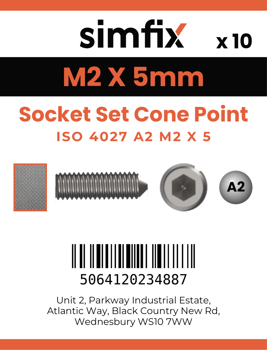 Simfix product label - 914A202005-D