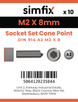 Simfix product label - 914A202008-D