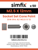 Simfix product label - 914A2025012-T