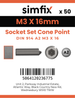 Simfix product label - 914A203016-T