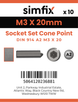 Simfix product label - 914A203020-D