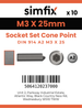 Simfix product label - 914A203025-D