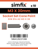 Simfix product label - 914A203030-D