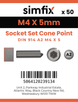 Simfix product label - 914A204005-T