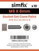Simfix product label - 914A205008-D