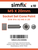 Simfix product label - 914A205020-D