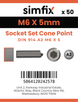 Simfix product label - 914A206005-T