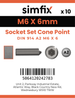 Simfix product label - 914A206006-D