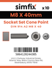 Simfix product label - 914A208040-D