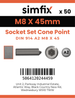 Simfix product label - 914A208045-T