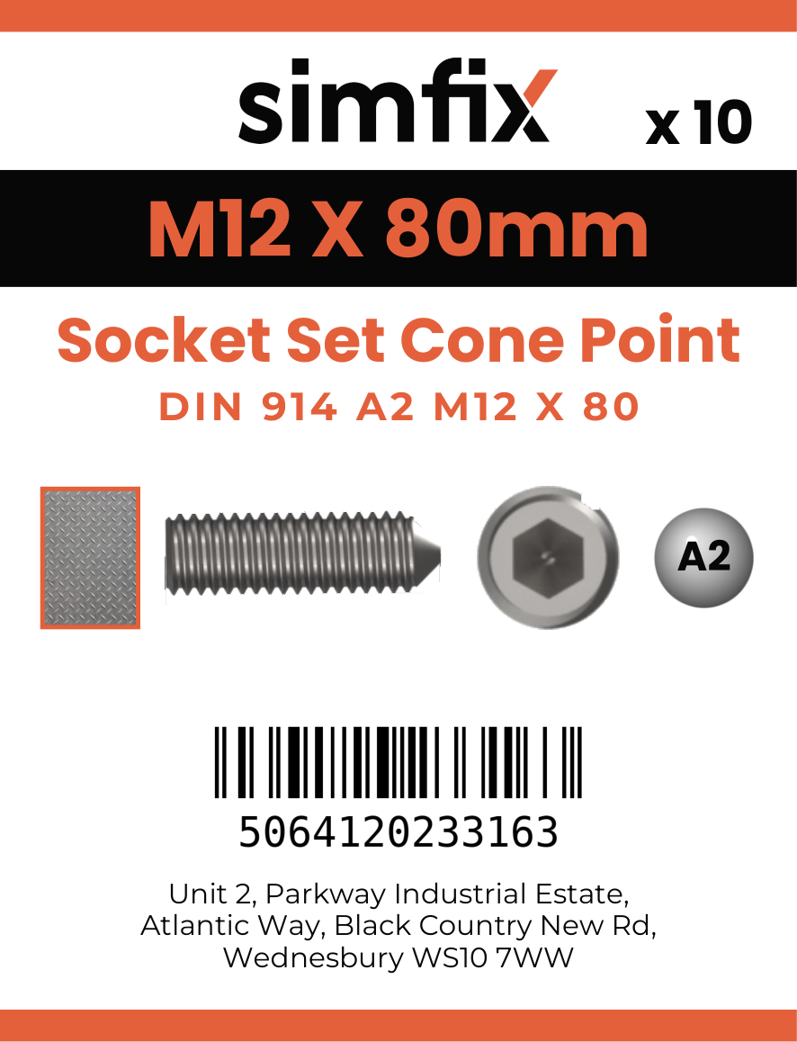 Simfix product label - 914A212080-D