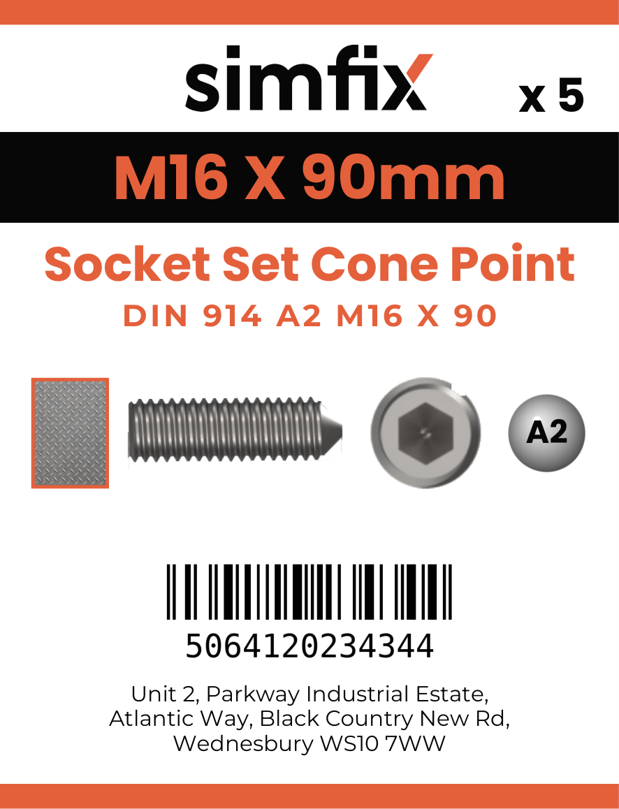 Simfix product label - 914A216090-D