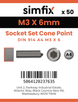 Simfix product label - 914A403006-T