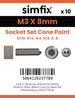Simfix product label - 914A403008-D