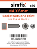 Simfix product label - 914A404006-D