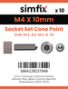 Simfix product label - 914A404010-D