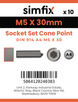 Simfix product label - 914A405030-D