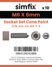 Simfix product label - 914A406006-D