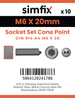Simfix product label - 914A406020-D