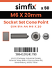 Simfix product label - 914A406020-T