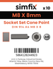 Simfix product label - 914A408008-D
