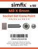 Simfix product label - 914A408008-T