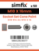 Simfix product label - 914A410016-T