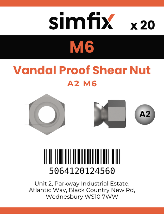 Simfix product label - 9150A206-D