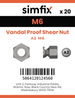 Simfix product label - 9150A206-D