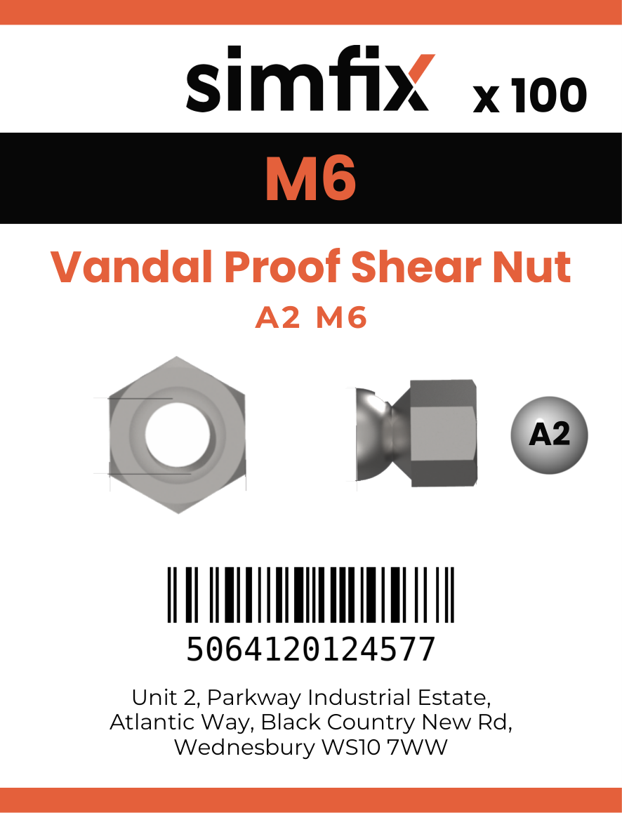 Simfix product label - 9150A206-T