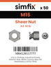 Simfix product label - 9150A216-T