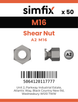 Simfix product label - 9150A216-T