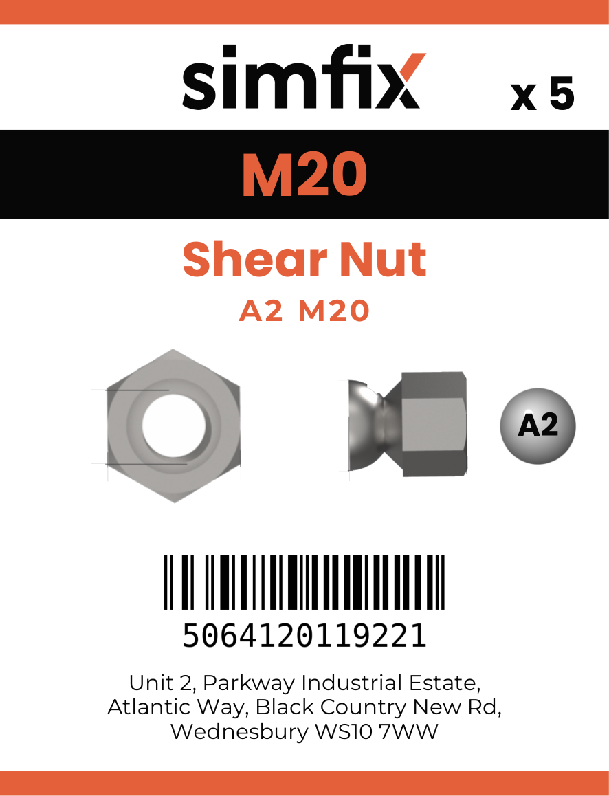 Simfix product label - 9150A220-D