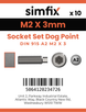 Simfix product label - 915A202003-D