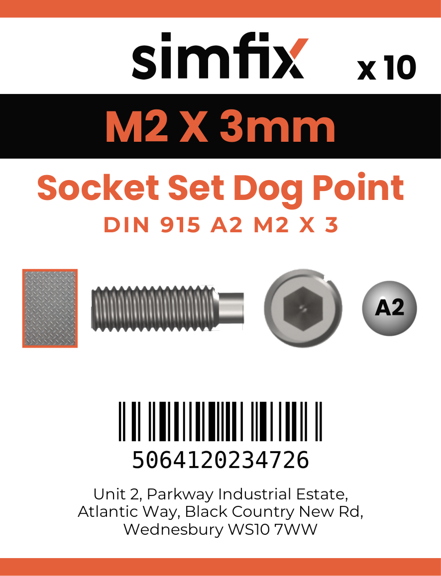 Simfix product label - 915A202003-D
