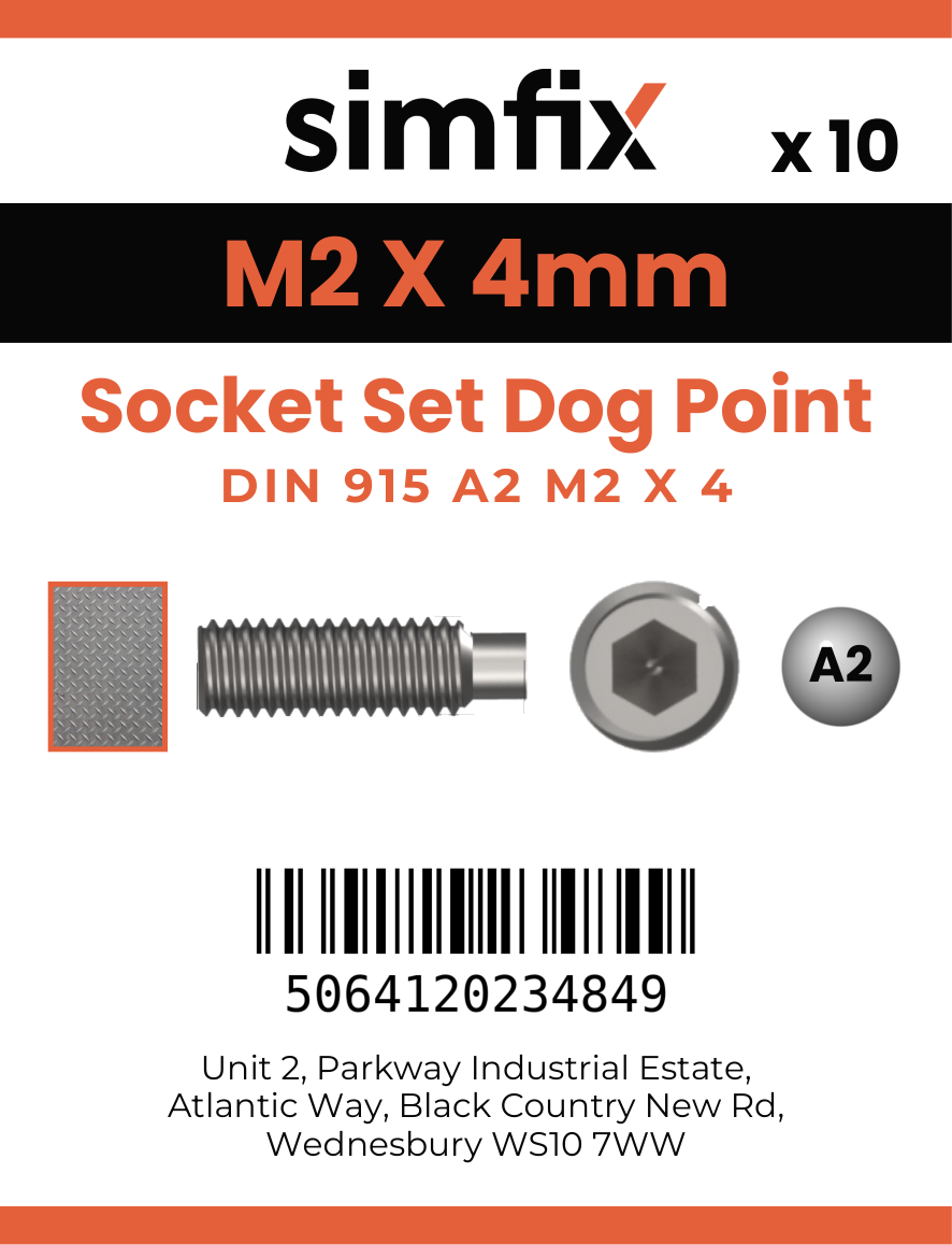 Simfix product label - 915A202004-D