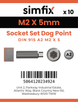 Simfix product label - 915A202005-D