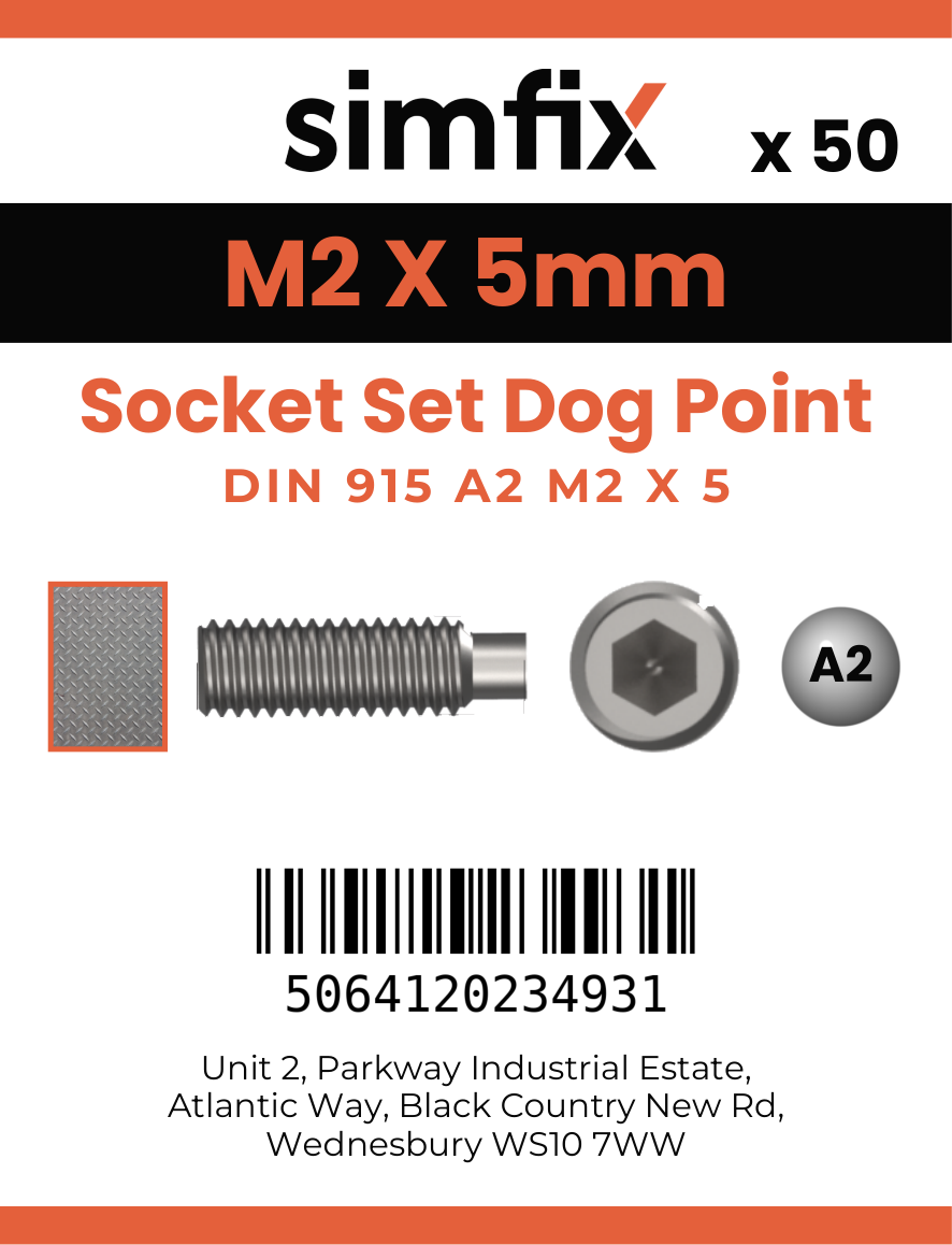 Simfix product label - 915A202005-T
