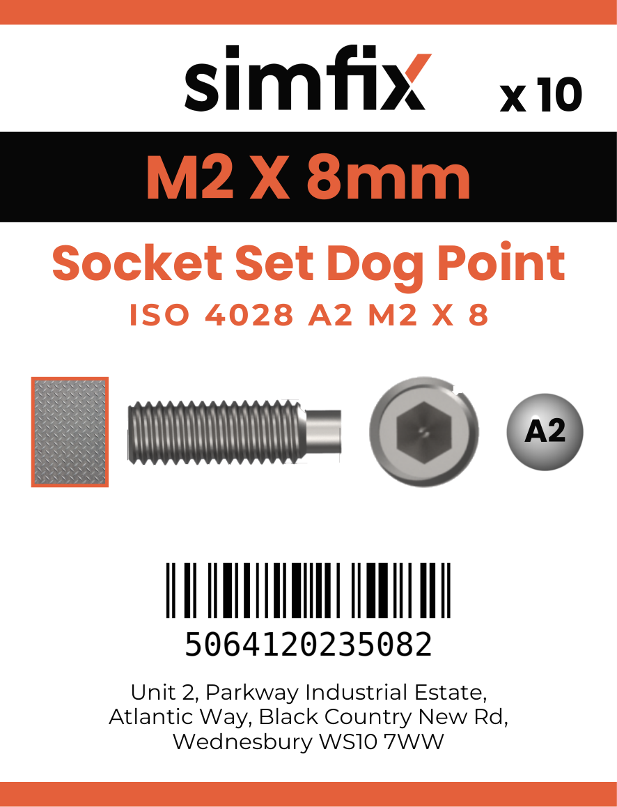 Simfix product label - 915A202008-D