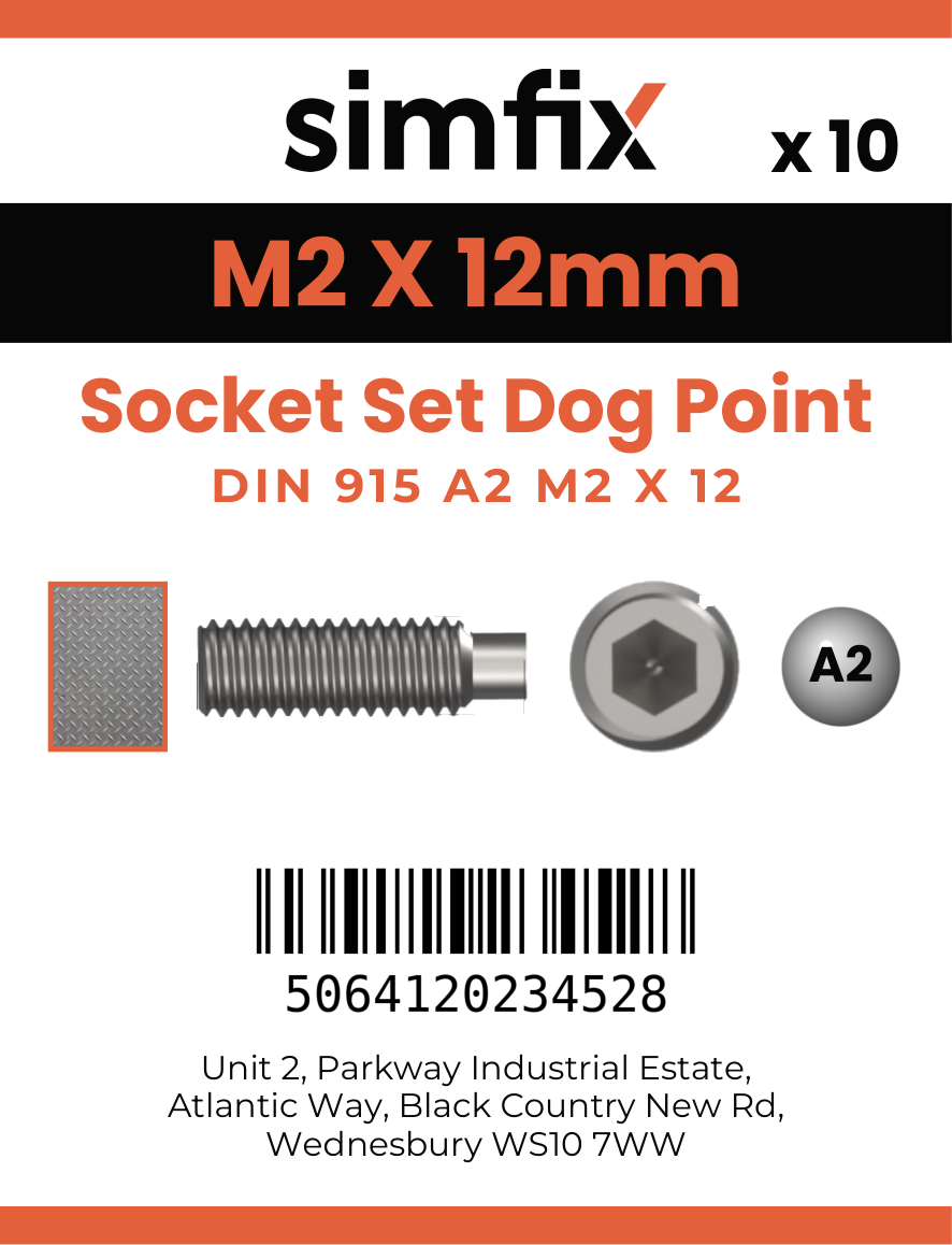 Simfix product label - 915A202012-D