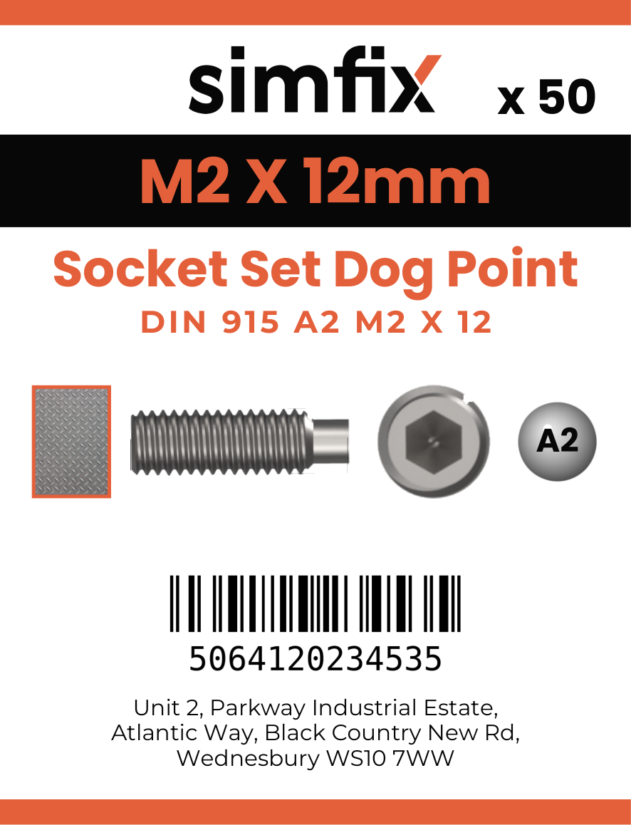 Simfix product label - 915A202012-T