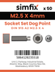 Simfix product label - 915A2025004-T