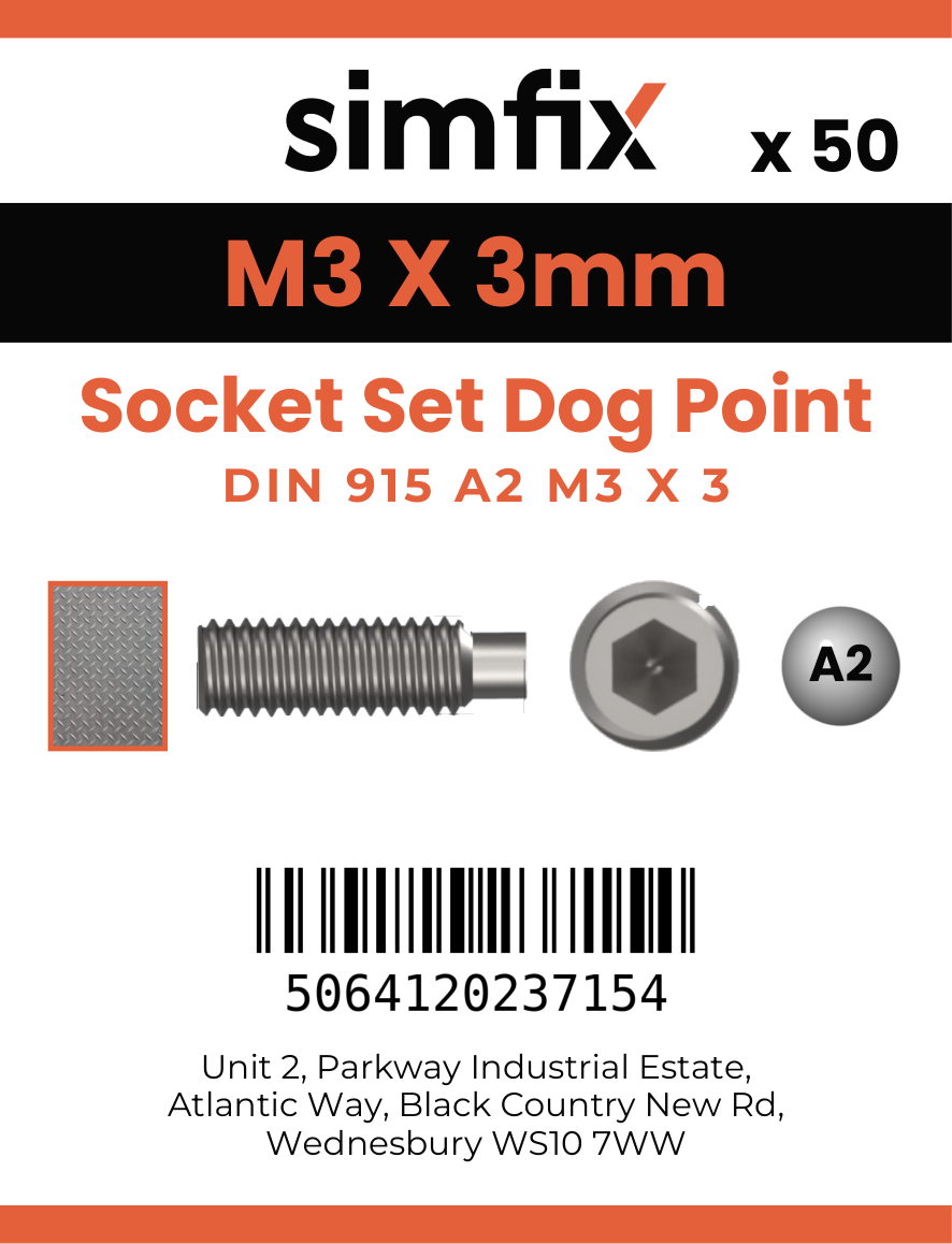 Simfix product label - 915A203003-T