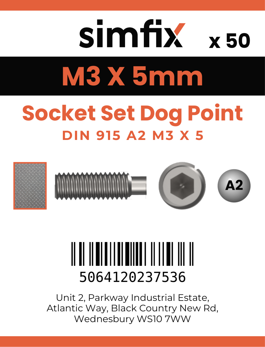 Simfix product label - 915A203005-T